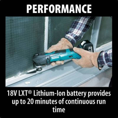 Image showing 6 th Makita 18V Lithium-Ion Cordless Multi-Tool Tool Only
