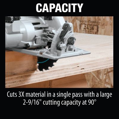 Image showing 12 th Makita 36V Cordless Rear Handle Circular Power Saw Kit