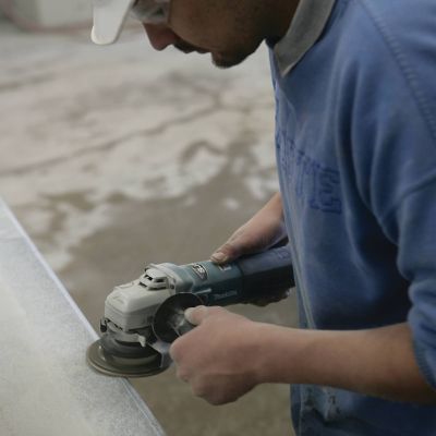 Image showing  4-1/2 in. 13A SJS High Power Angle Grinder