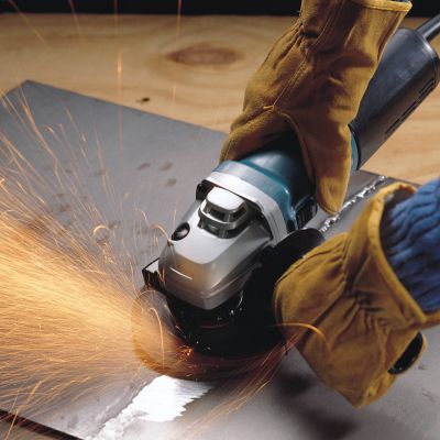 Image showing 7 th Makita 4-1/2 in. 13A SJS High Power Angle Grinder