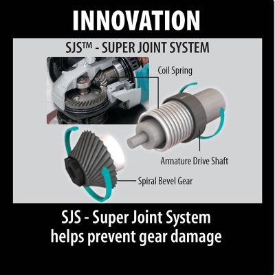 Image showing 12 th Makita 4-1/2 in. 13A SJS High Power Angle Grinder