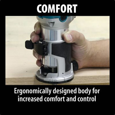 Image showing 5 th Makita 1-1/4 HP Compact Router, RT0701C