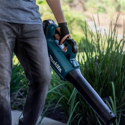 Image showing 5 th Makita 116 MPH/459 CFM 18V 4.0Ah Cordless Brushless Handheld Leaf Blower Kit
