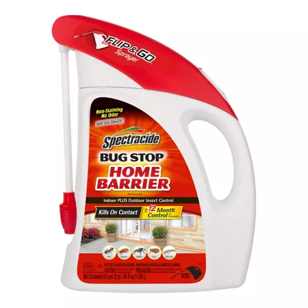 Spectracide 64 oz Insect Barrier with Flip-and-Go Sprayer Insecticides