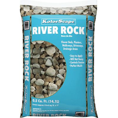 Kolor Scape 0.5 cu. ft. River Rock