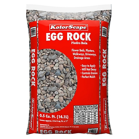 Kolor Scape 0.5 cu. ft. Egg Rock