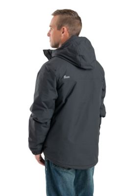 Image showing 1 th Berne Men's Waterproof Coastline Nylon Insulated Storm Jacket