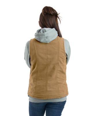 Image showing  Women's Softstone Duck Sherpa-Lined Vest