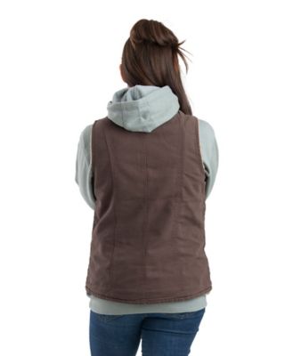 Image showing  Women's Softstone Duck Sherpa-Lined Vest