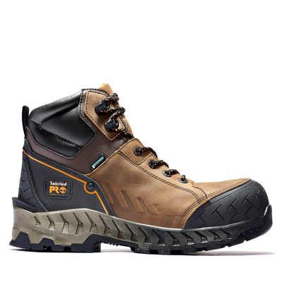 Timberland PRO Men's Work Summit Composite Toe Waterproof Work Boots, 6 in.