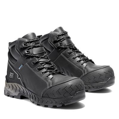 DLX Rythmic II Mens Waterproof Outdoor Walking Hiking Boots Black 