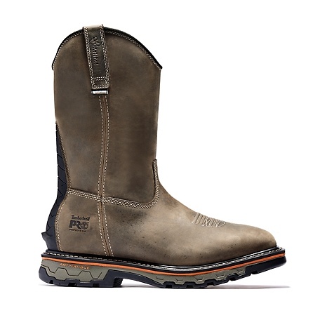 Timberland PRO Men's True Grit Pull-On Soft Toe Waterproof Work Boots