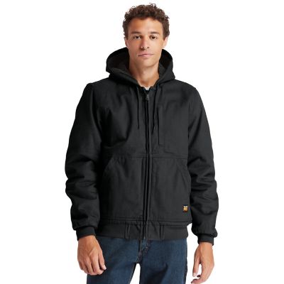 Timberland PRO Men's Gritman Lined Canvas Hooded Jacket