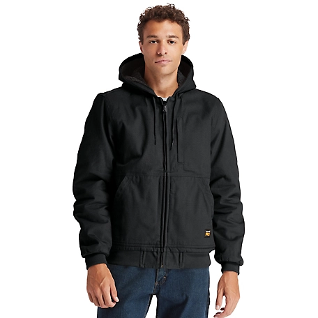 Timberland PRO Men's Gritman Lined Canvas Hooded Jacket at Tractor ...