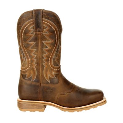 Image showing 6 th Durango Men's Steel Toe Waterproof Maverick Pro Western Boots, 12 in.