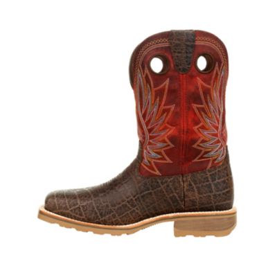 Image showing 4 th Durango Men's Maverick Pro Waterproof Steel Toe Western Boots, 12 in.