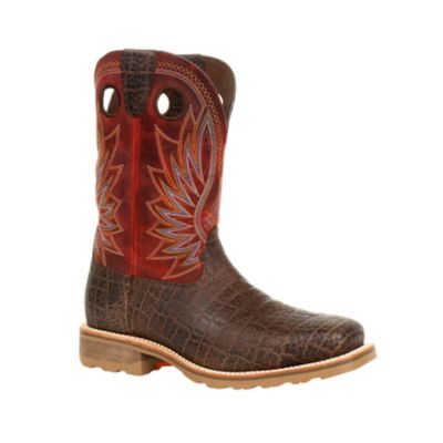 Durango Men's Maverick Pro Waterproof Steel Toe Western Boots, 12 in.