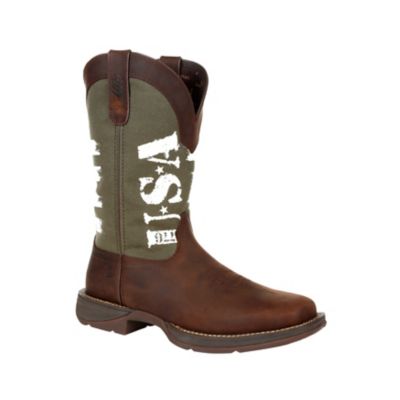 Durango Men's Square Toe Western Rebel Boots, 12 in.