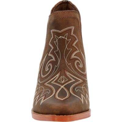 Image showing  Women's Crush Western Bootie, 6 in., Coffee Brown