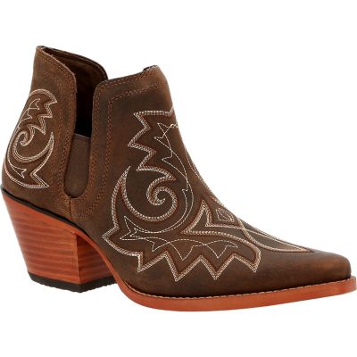 Image showing  Women's Crush Western Bootie, 6 in., Coffee Brown