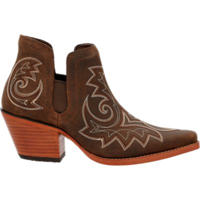 Image showing  Women's Crush Western Bootie, 6 in., Coffee Brown