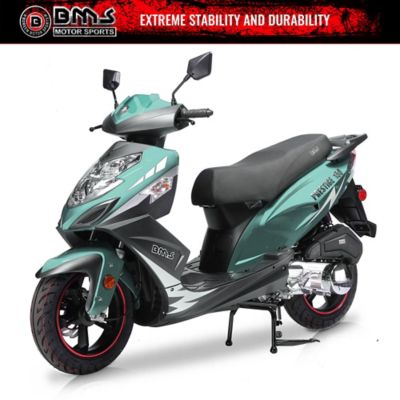 BMS Motorsports Prestige 150 Scooter, Green, BMS-PS-150-GN