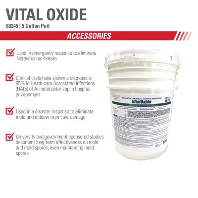 Image showing  5 gal. Vital Oxide Mold Remover and Disinfectant Pressure Washer Cleaner