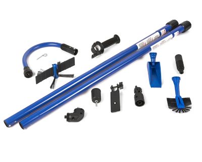 Gardus GutterSweep Rotary Gutter Cleaning System, 6-1/2 in. x 13-3/8 in. x 40 in.