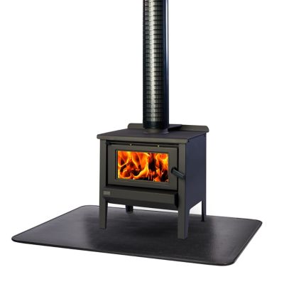 Image showing  Steel Stove Board, 36 in. x 48 in., Black