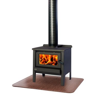 Image showing  Steel Stove Board, 32 in. x 42 in., Woodgrain