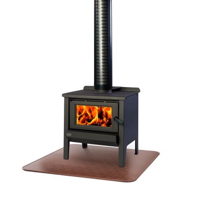 Image showing  Steel Stove Board, 36 in. x 36 in., Woodgrain