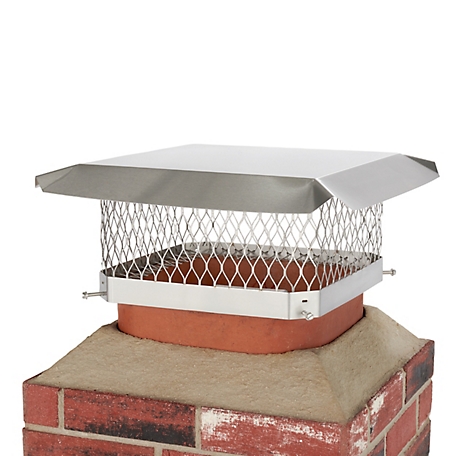 Chimney with Cap, Stainless Steel