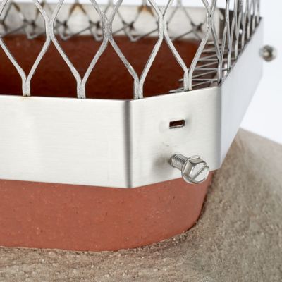 Image showing  9 in. x 13 in. Single Flue Chimney Cap, 304 Stainless Steel