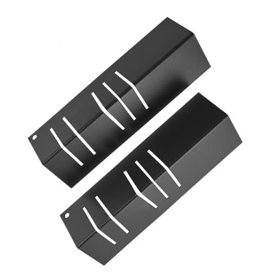 Image showing  15 in. x 15 in. 14-Gauge Stainless Steel Fireplace Fireback, Black