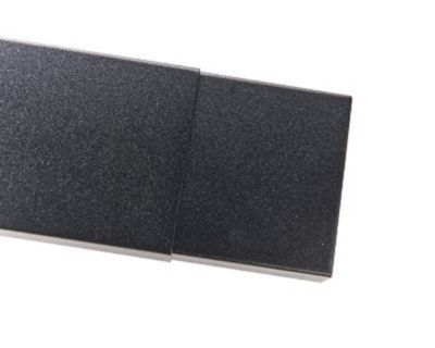 Image showing  28.5-48 in. x 4 in. Adjustable Fireplace Smoke Guard