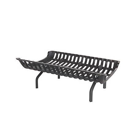 Liberty Foundry 28 In Heavy Duty Cast, Outdoor Fireplace Grate