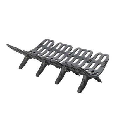 Liberty Foundry Self-Feeding Cast Iron Fireplace Grate with 2-3/4 in. Leg Clearance, 30 in. x 26 x 15 in.