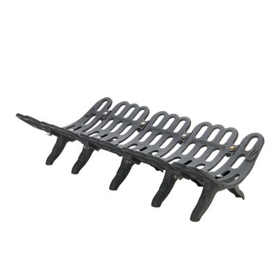 Liberty Foundry Self-Feeding Cast Iron Fireplace Grate with 2-3/4 in. Leg Clearance, 33 in. x 29 in. x 15 in.