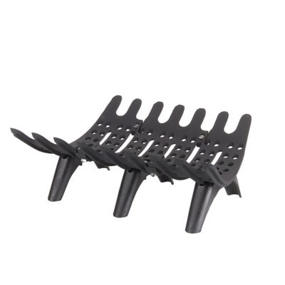 Liberty Foundry 23 in. Self-Feeding Cast-Iron Fireplace Grate with 3 in. Leg Clearance, 23 in. x 18 in. x 16 in.