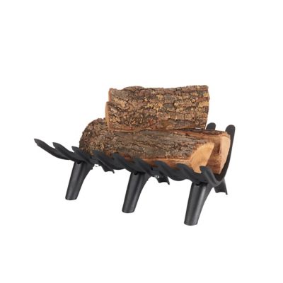 Image showing  Self-Feeding Cast Iron Fireplace Grate with 3 in. Leg Clearance, 23 in. x 18 in. x 16 in.