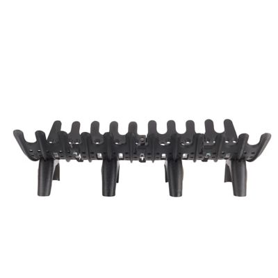Image showing  Self-Feeding Cast Iron Fireplace Grate with 3 in. Leg Clearance, 30 in. x 26 x 16 in.