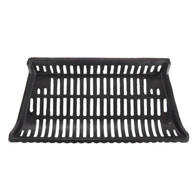 Image showing  Heavy-Duty Cast Iron Flat Bottom Basket-Style Fireplace Grate with 2 in. Leg Clearance, 27 in.