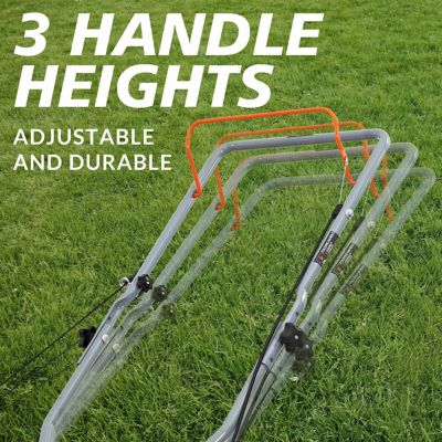 Image showing 7 th YARDMAX 21 in. 170cc Gas-Powered 2-in-1 High-Wheel Push Lawn Mower