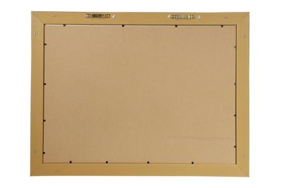 Image showing  Black and White Abstract Landscape Painting, 23.5 in. x 17.5 in.