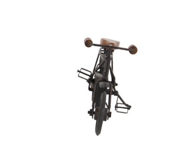 Image showing  Wood and Metal Vintage Bicycle Sculptures, 11 in. x 7 in., 2 pc.