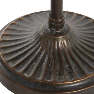 Image showing  Black Metal Eclectic Candle Holder Lantern, 60" x 15" x 12", 43717