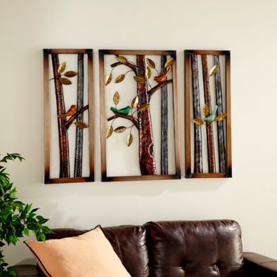 Tree Design Metal Wall Art –