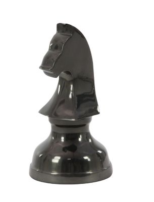 Image showing  Aluminum Chess Sculpture, Features Knight, Queen and King