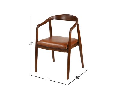Bale Scoop Back Bonded Leather Pair of Dining Chairs Various Colours 