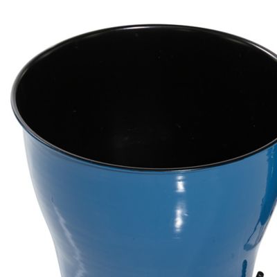 Image showing  Blue Metal Farmhouse Planter Set of 2 9 in., 12 in.H